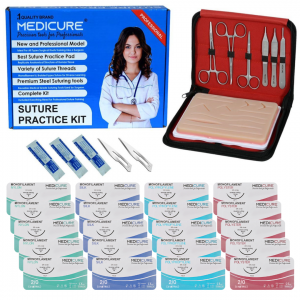 Suture Practice Kit For Suturing Techniques Of Surgical Knots Like A Surgeon