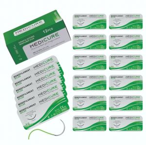 Suture Practice Surgical NYLON Kit (12PK) For Professional & Educational Use